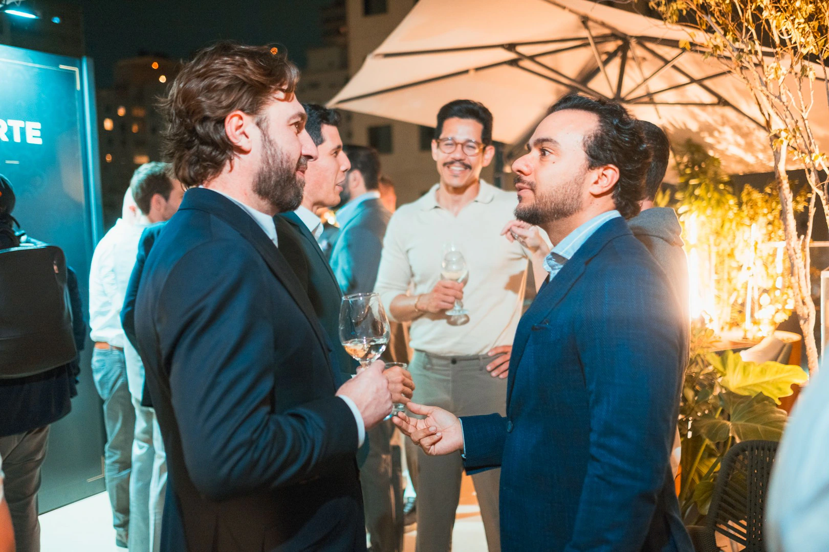 Evento de reconhecimento de equipe no The Roof 448